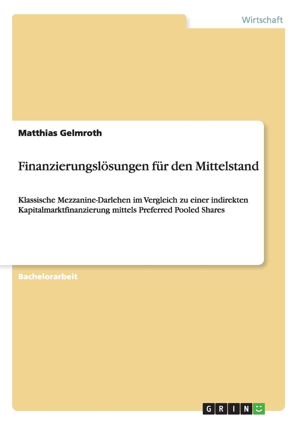 Finanzierungslosungen fur den Mittelstand