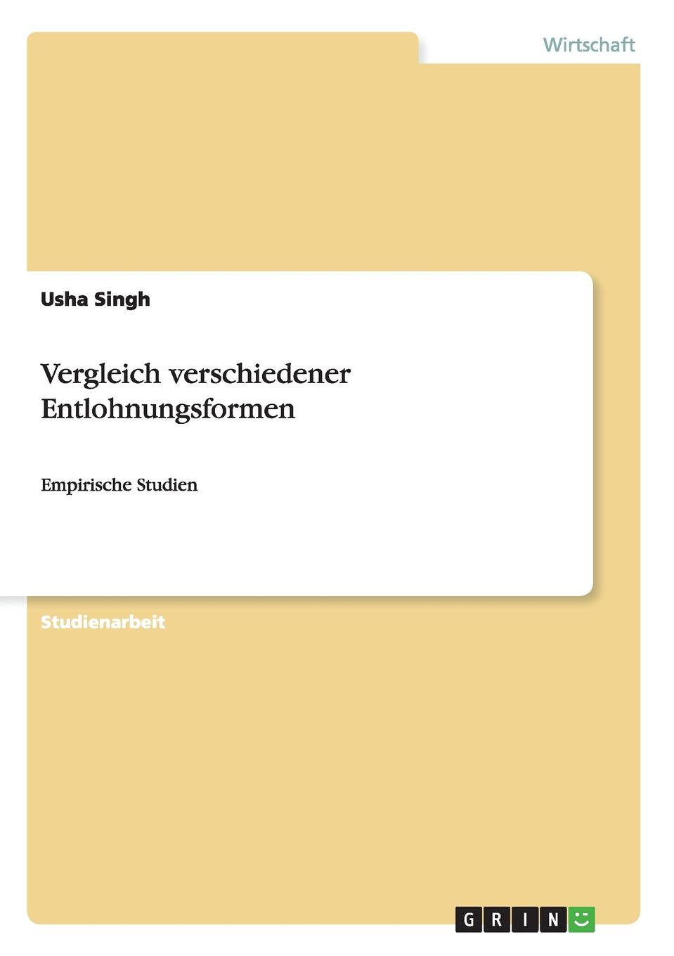 фото Vergleich verschiedener Entlohnungsformen