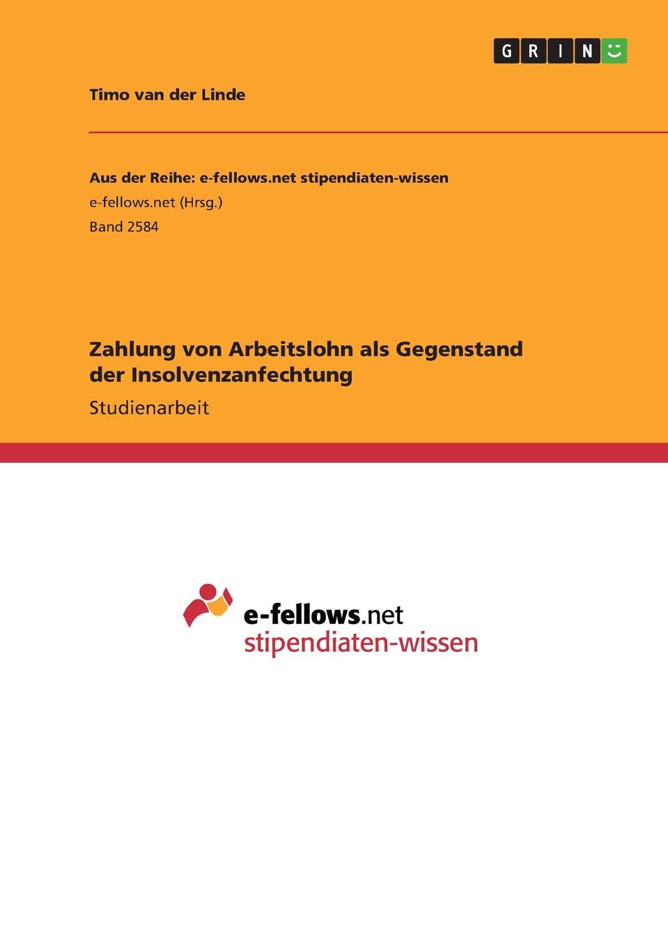 фото Zahlung von Arbeitslohn als Gegenstand der Insolvenzanfechtung