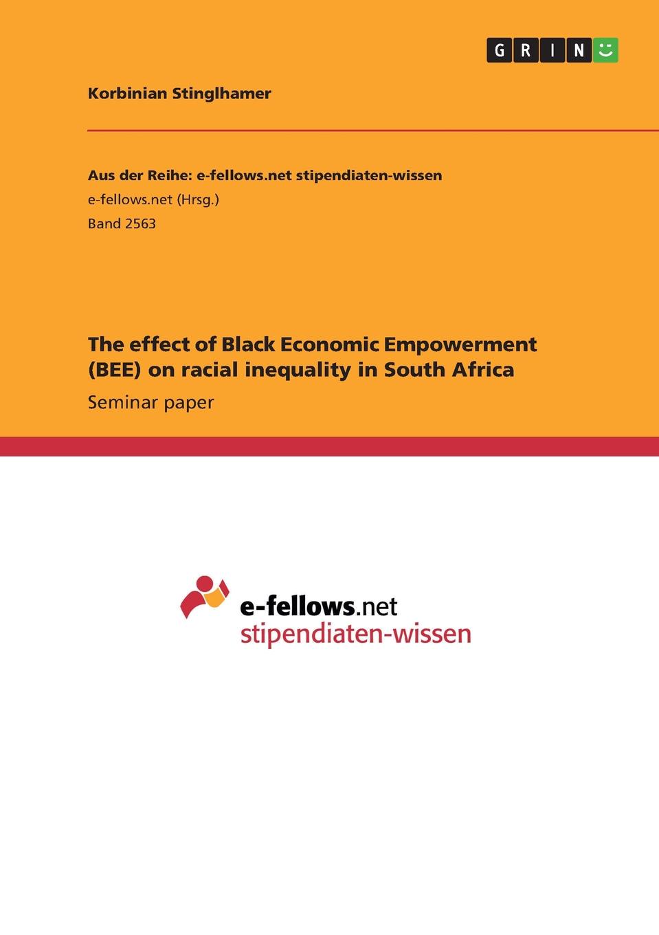 фото The effect of Black Economic Empowerment (BEE) on racial inequality in South Africa