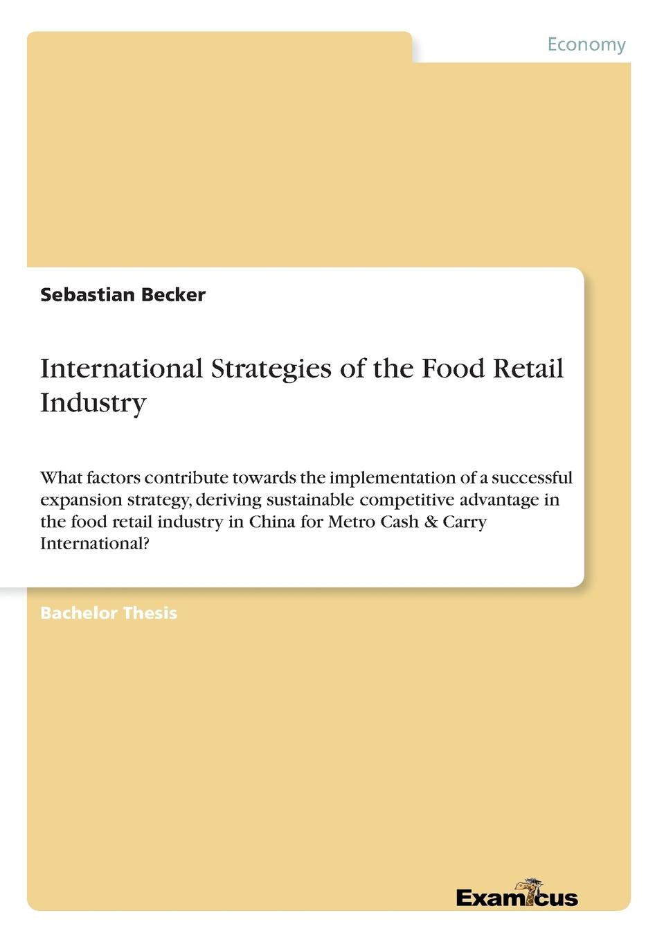 фото International Strategies of the Food Retail Industry