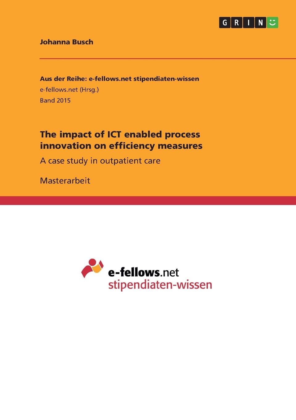 фото The impact of ICT enabled process innovation on efficiency measures