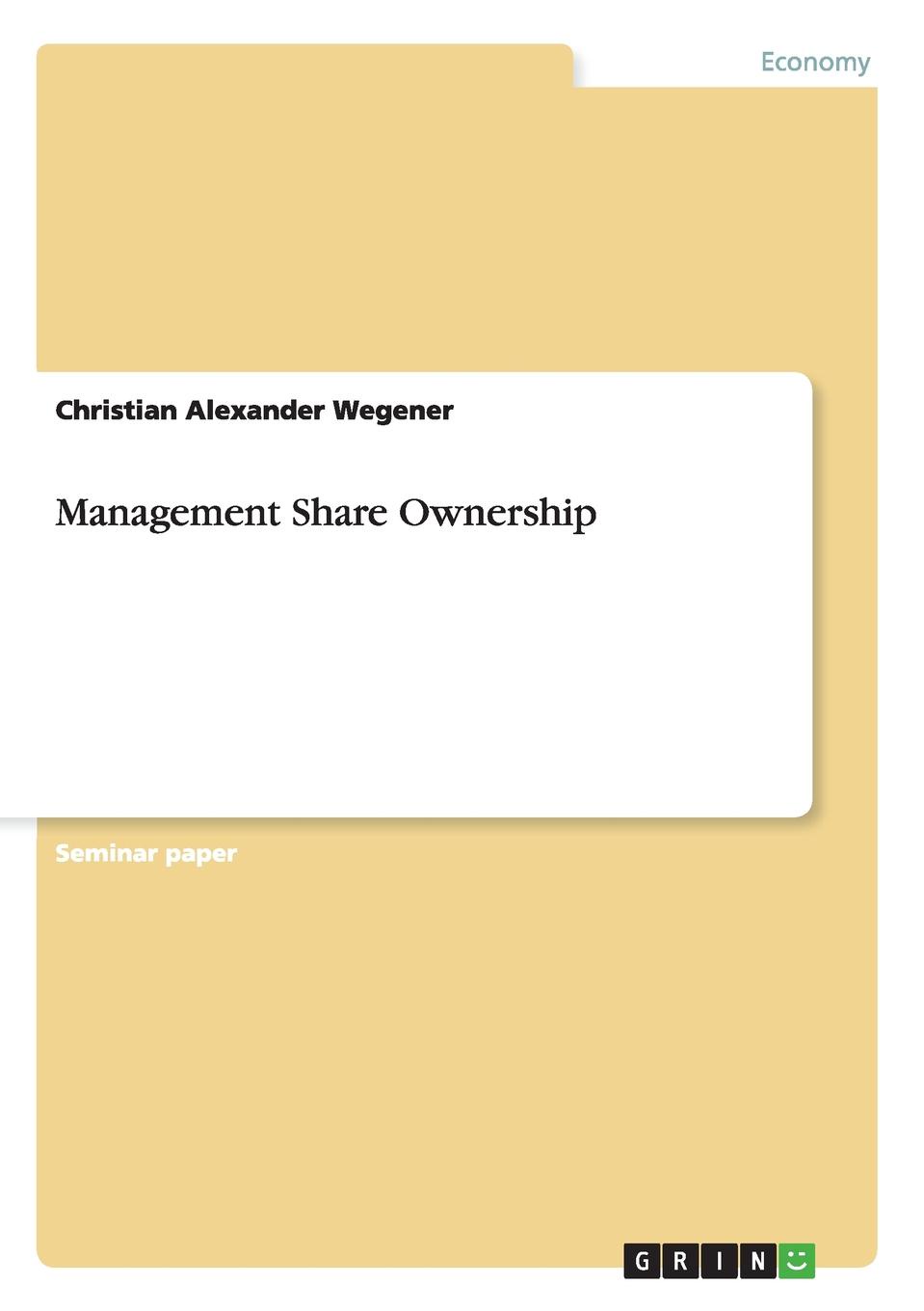 фото Management Share Ownership