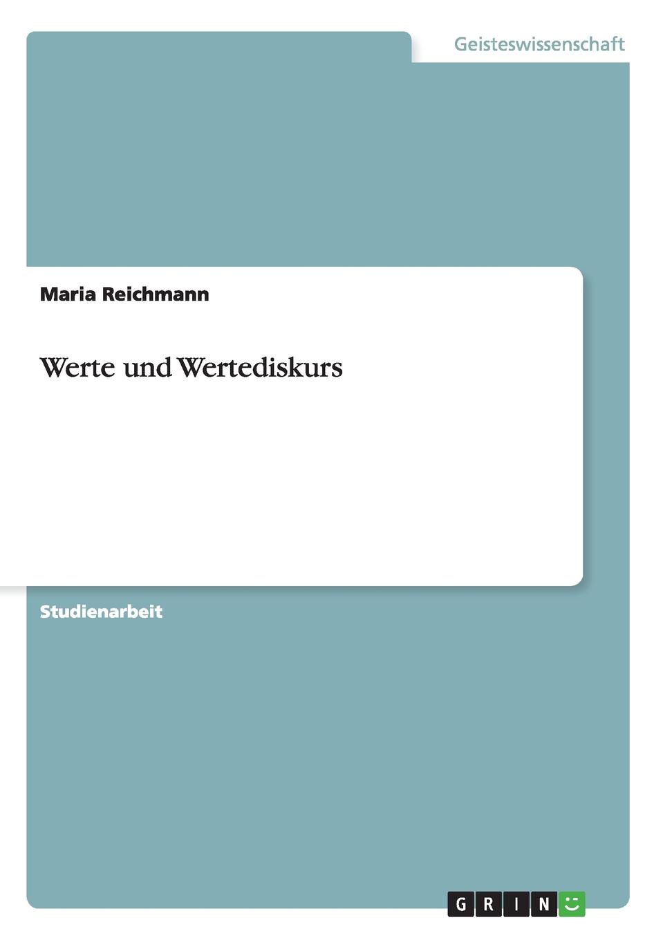 Werte und Wertediskurs