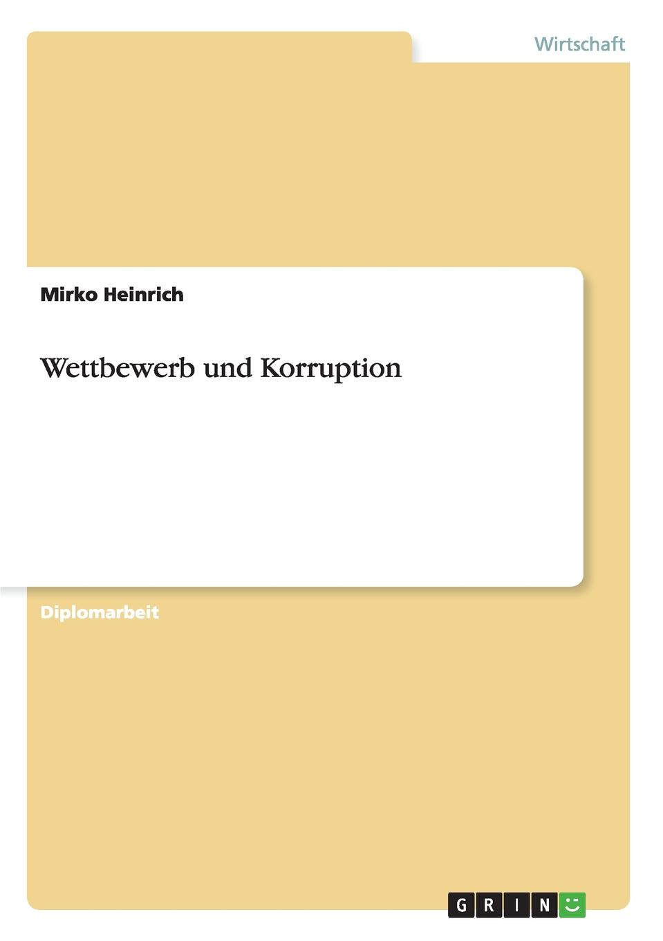 фото Wettbewerb und Korruption