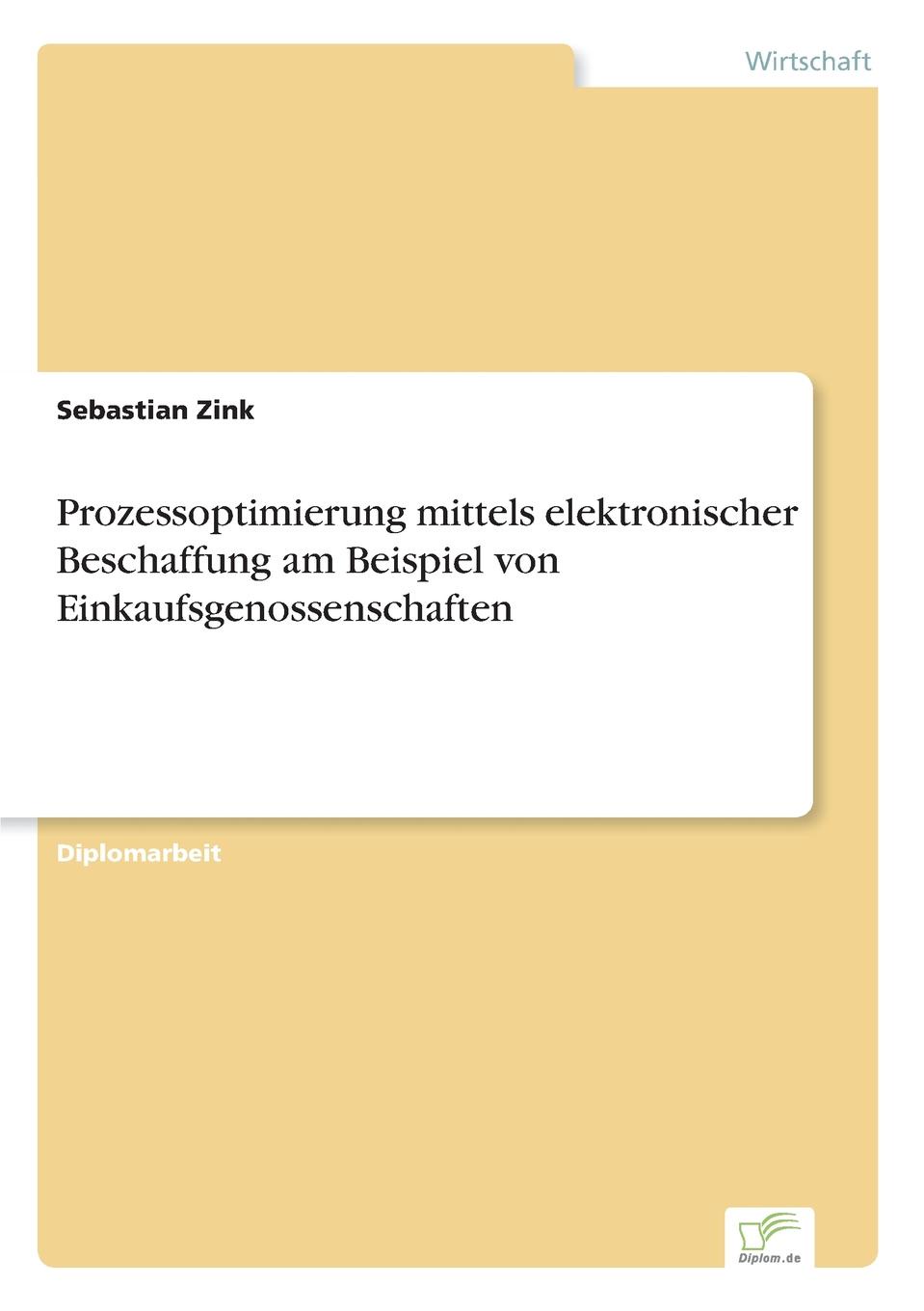 фото Prozessoptimierung mittels elektronischer Beschaffung am Beispiel von Einkaufsgenossenschaften