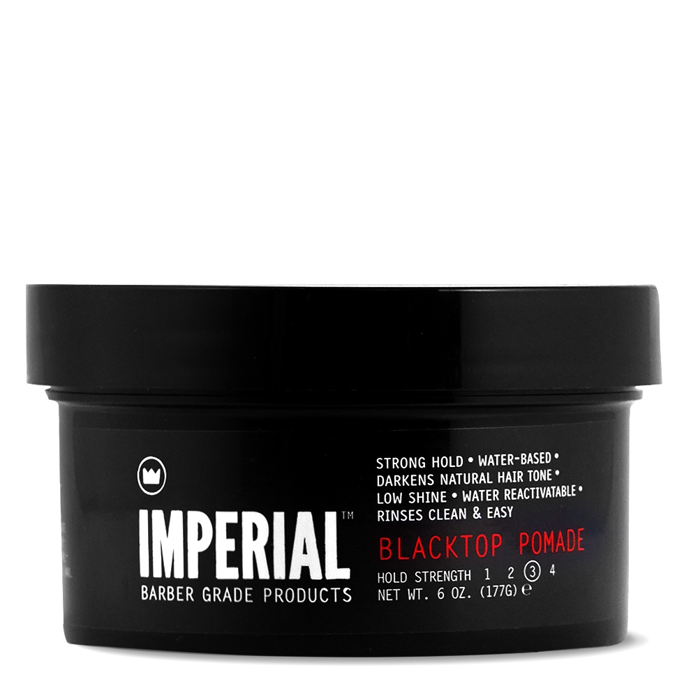 фото Черный Воск для Волос Сильной Фиксации Imperial Barber Blacktop Pomade 177 гр 506105