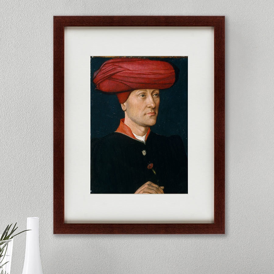 фото Картина Картины В Квартиру Portrait of a Man in a Turban, second quarter 15th century, Бумага