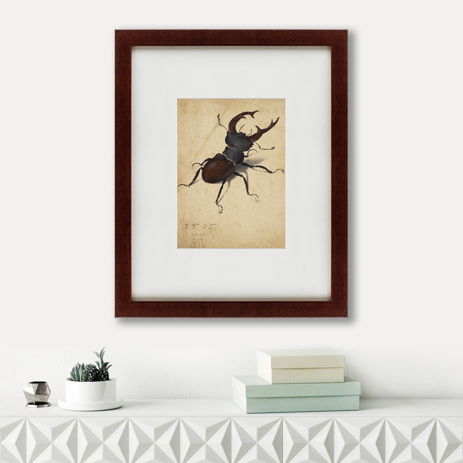 фото Картина Картины В Квартиру Stag Beetle, 1505, Бумага