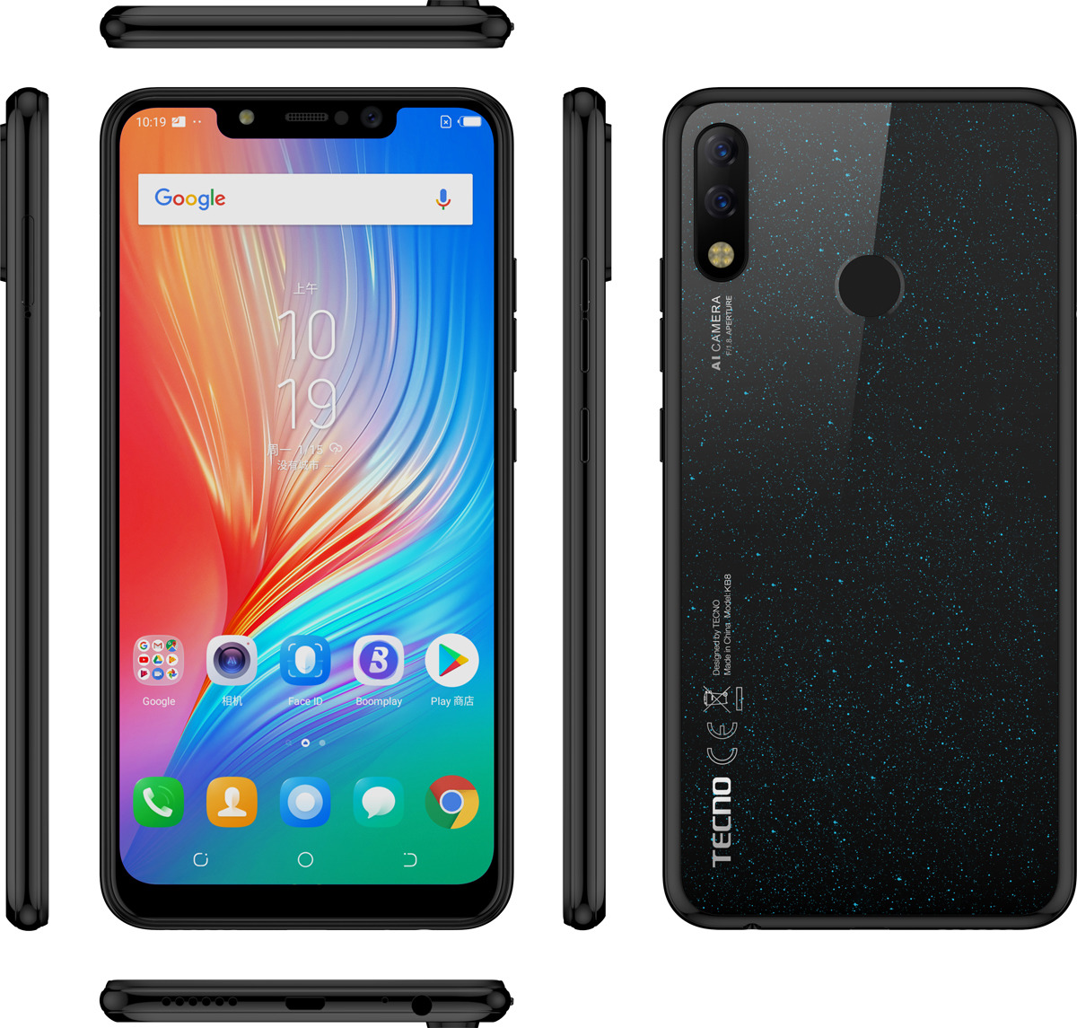 фото Смартфон Tecno Spark 3 Pro 2/32GB, черный