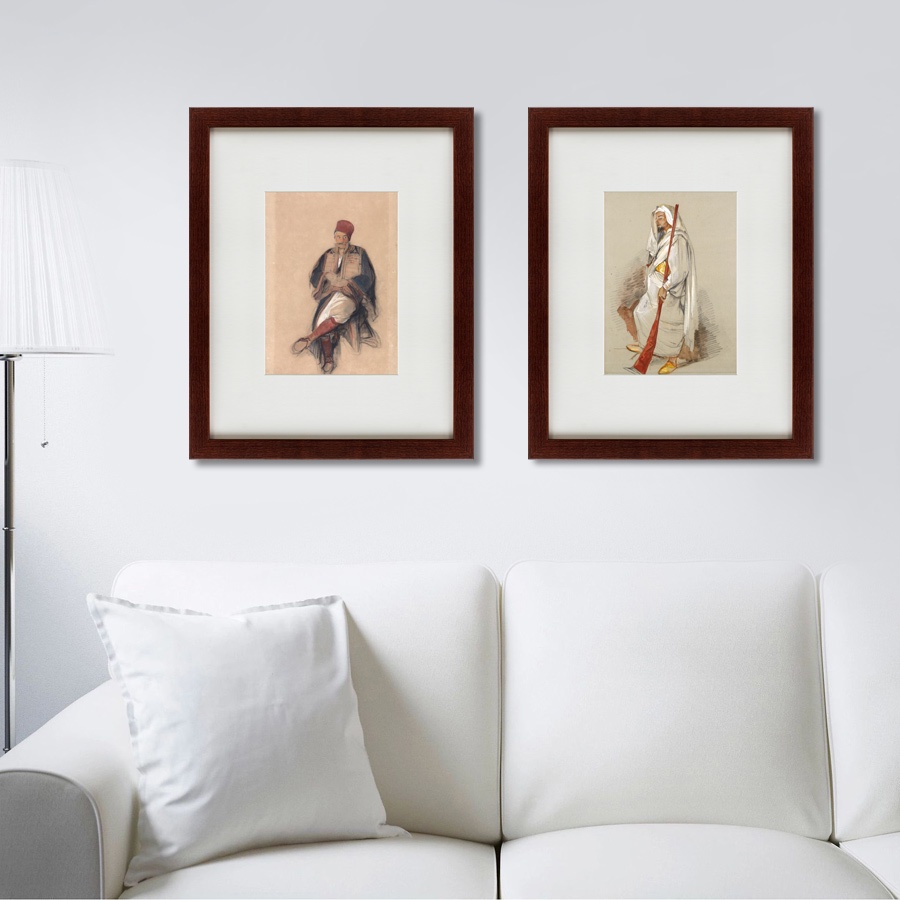 фото Картина Картины В Квартиру Коллекция MAN WEARINGS (из 2-х картин), Бумага