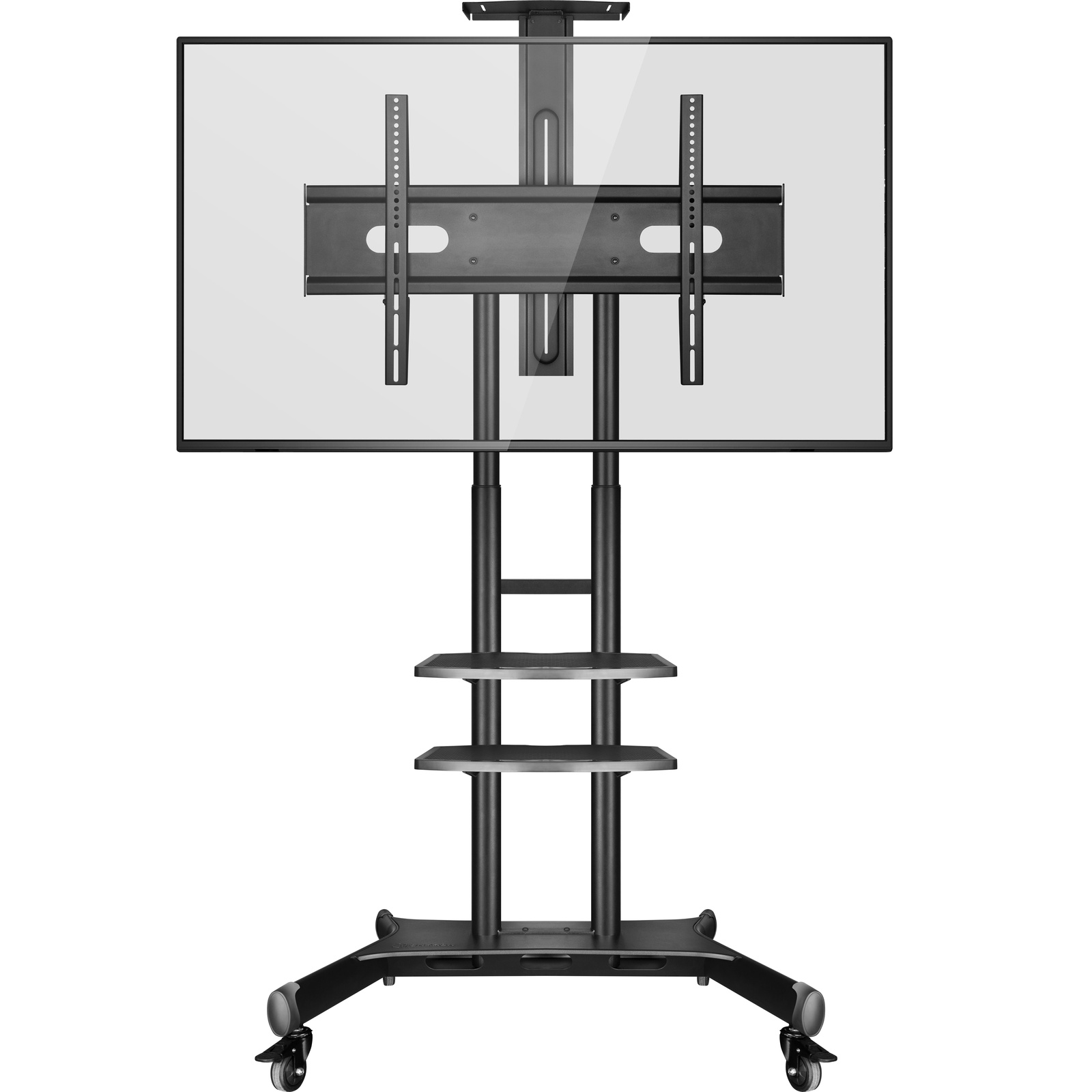 фото ONKRON мобильная стойка-кронштейн для ТВ 55"-80", черный TS1881