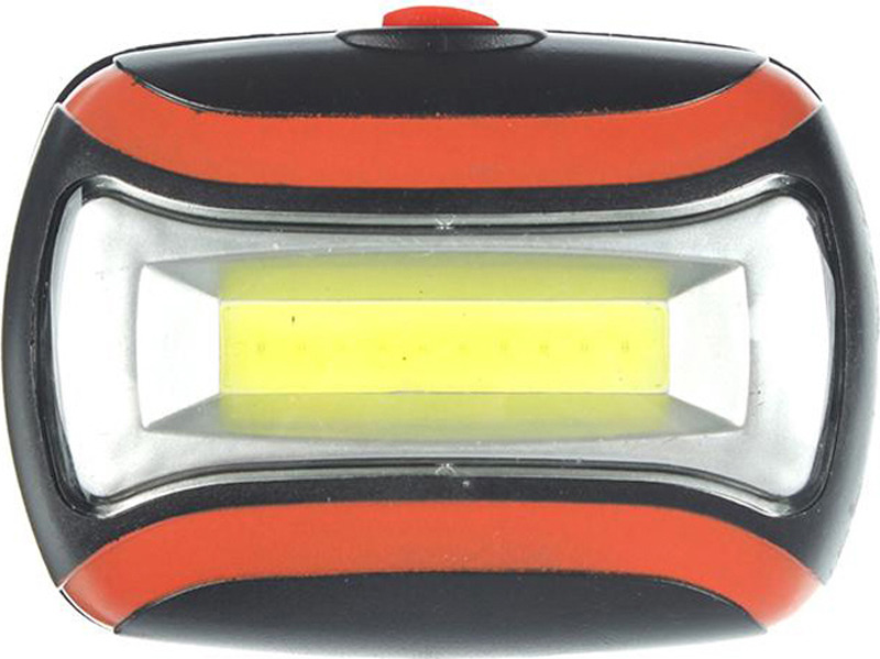 фото Налобный фонарь Чингисхан, 3 Вт COB LED, 198-055, черный