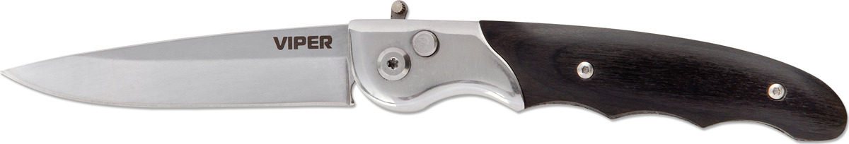 фото Нож туристический Ножемир Четкий расклад Viper, A-121B, светло-серый, длина лезвия 8,7 см
