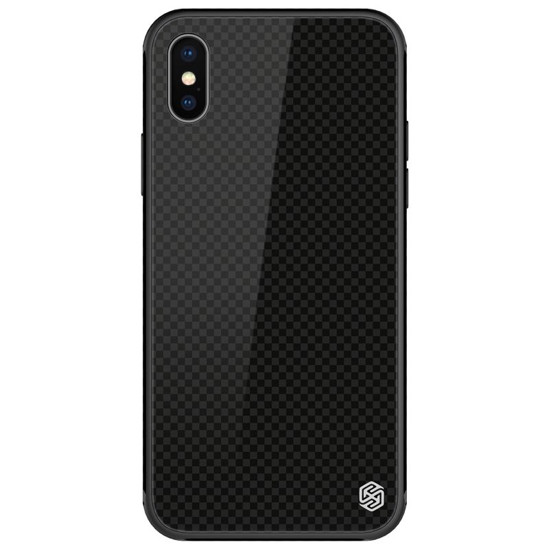 фото Чехол для Apple iPhone XS Max Накладка Tempered Plaid Case Apple iPhone XS Max Black Nillkin