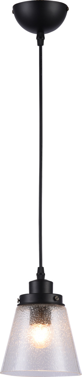 Подвесной светильник Rivoli Spartacus, E27, 60 Вт, 5017-201, черный