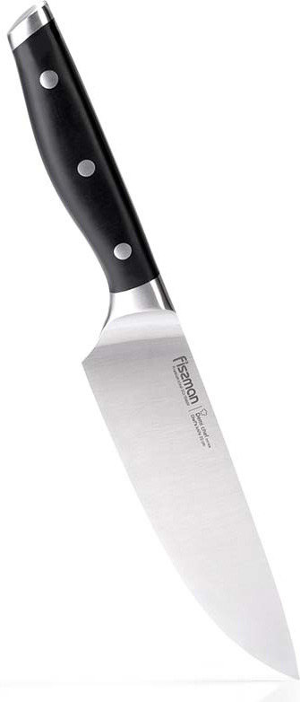 фото Нож поварской Fissman Demi Chef, 2361, черный, длина лезвия 23 см
