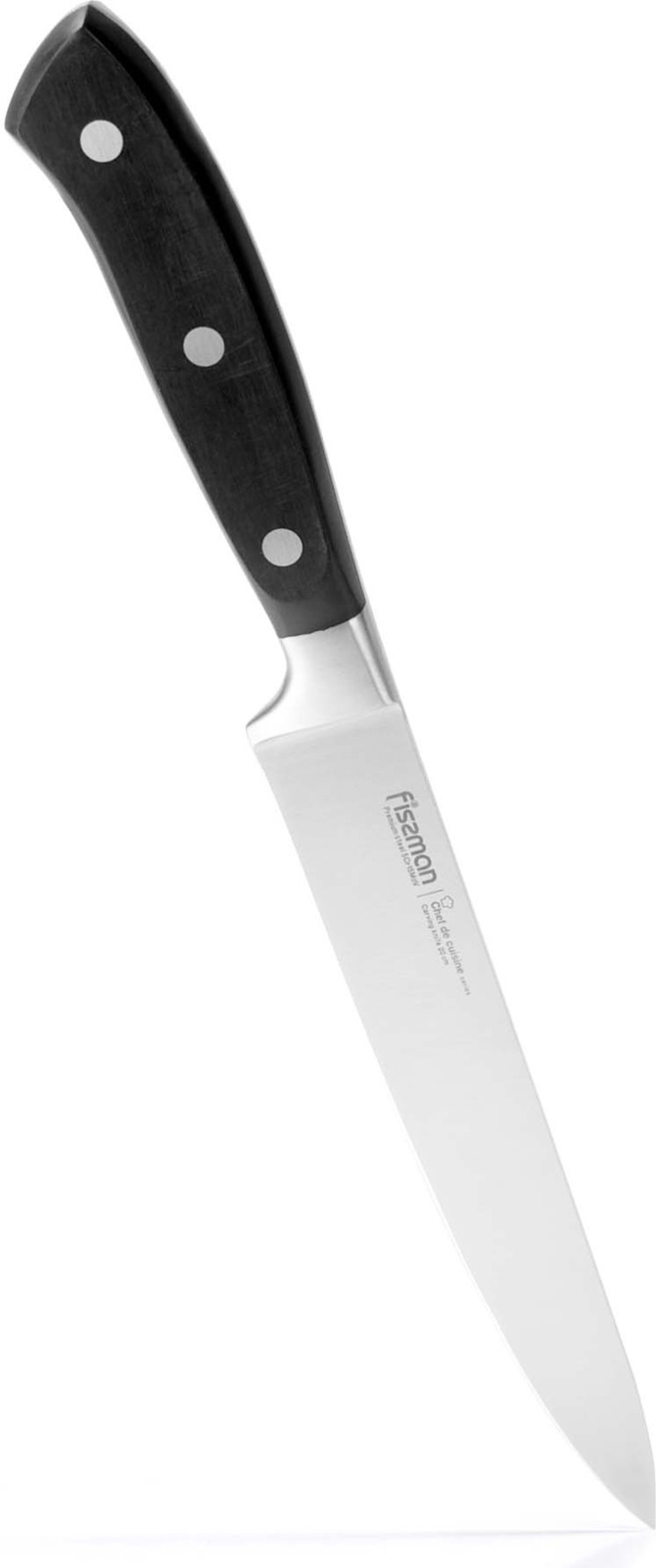 фото Нож гастрономический Fissman Chef De Cuisine, 2393, черный, длина лезвия 37 см