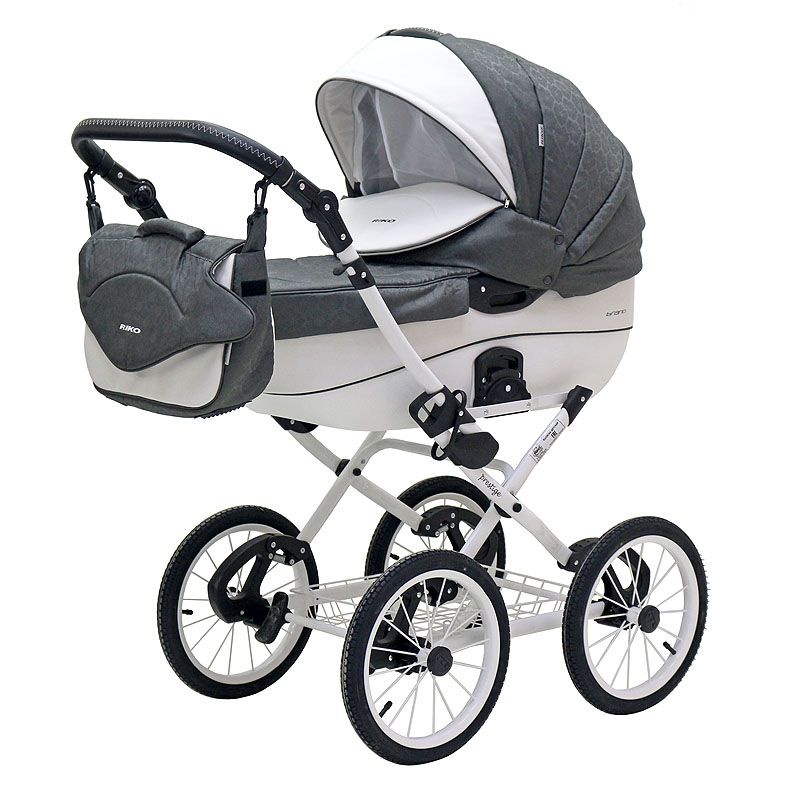 Коляска BRUNO ECCO Prestige (Riko) 17 серый — купить в интернет ...