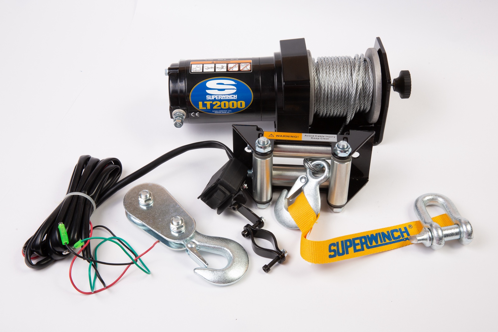 Автомобильная лебедка Superwinch LT2000, черный