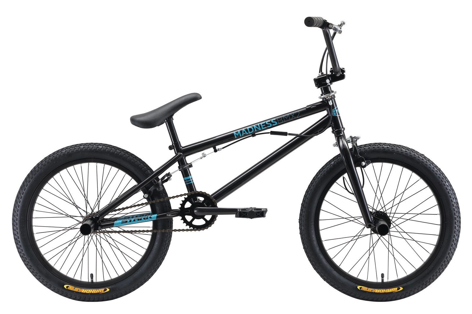 фото Велосипед Star Madness BMX 2 20" 2019, черный, голубой