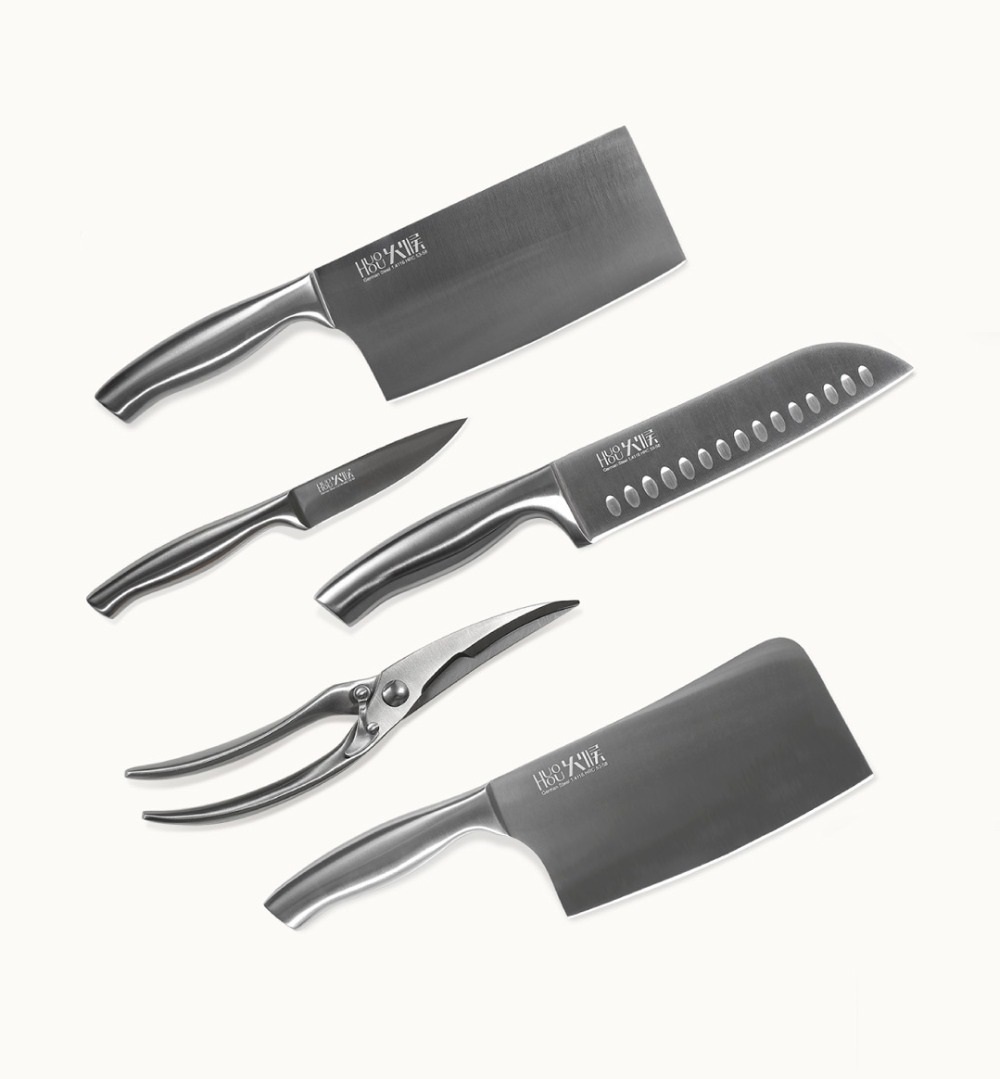 фото Набор кухонных ножей Xiaomi Huohou (5 шт)