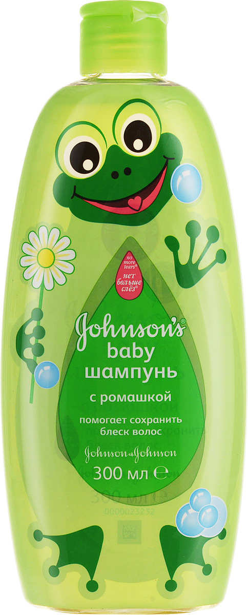 Johnson-s Детский шампунь для волос с ромашкой 300 мл