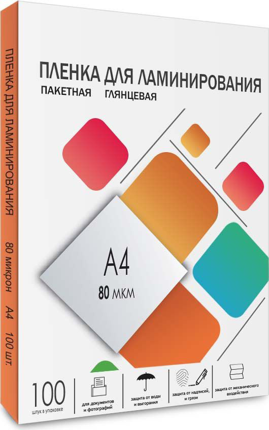 Гелеос LPA4-80 216 х 303 мм пленка для ламинирования А4, 80 мкм, 100 шт Гелеос LPA4-80 216 х 303 мм пленка для ламинирования А4, 80 мкм, 100 шт