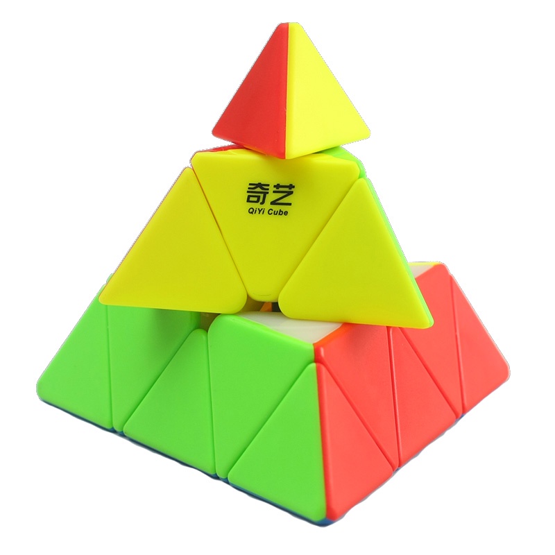 фото Головоломка Mofangge Pyraminx QiMing Цветной пластик