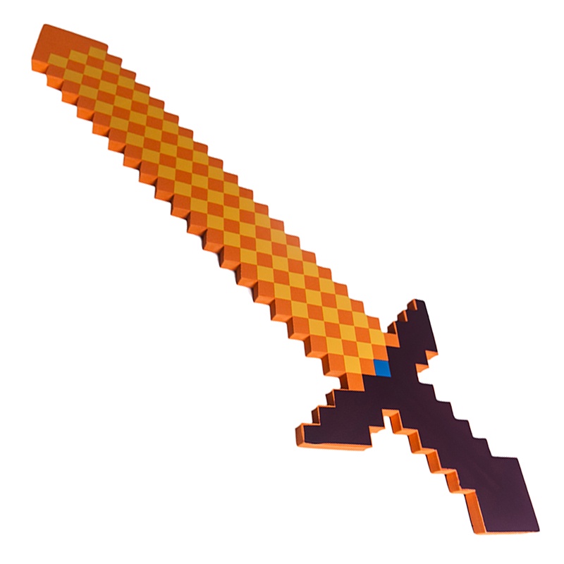 Меч игрушечный PixelCrew TM00251 оранжевый