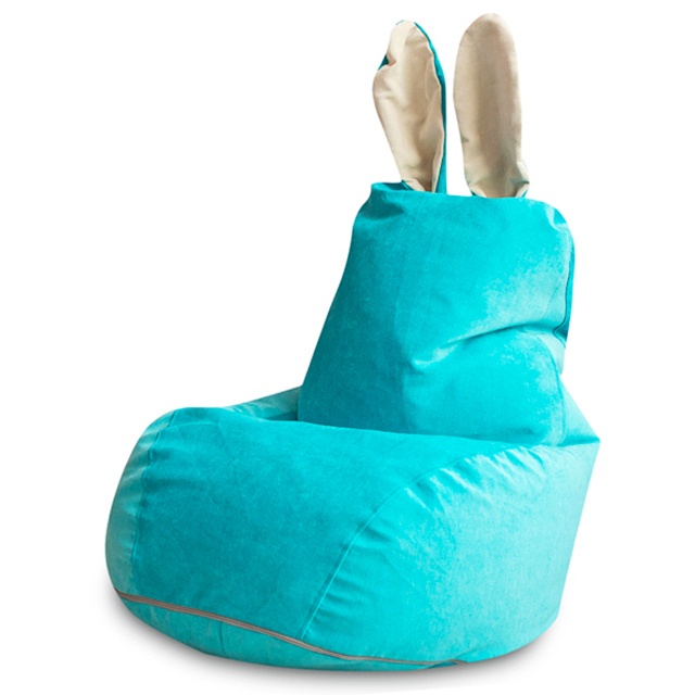 Кресло-мешок DreamBag Кресло Мешок Зайчик, голубой