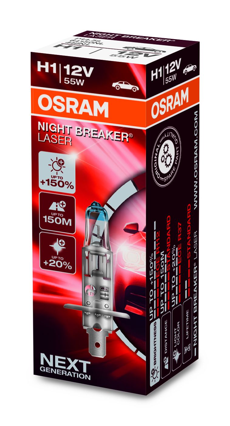 фото Лампа автомобильная OSRAM +150% яркости