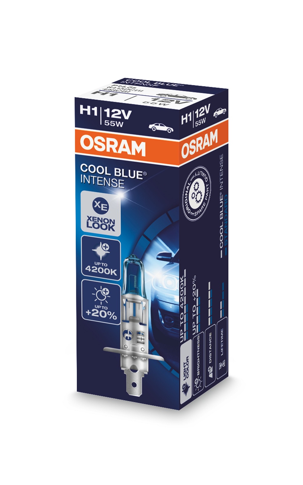 фото Лампа автомобильная OSRAM +20% яркости