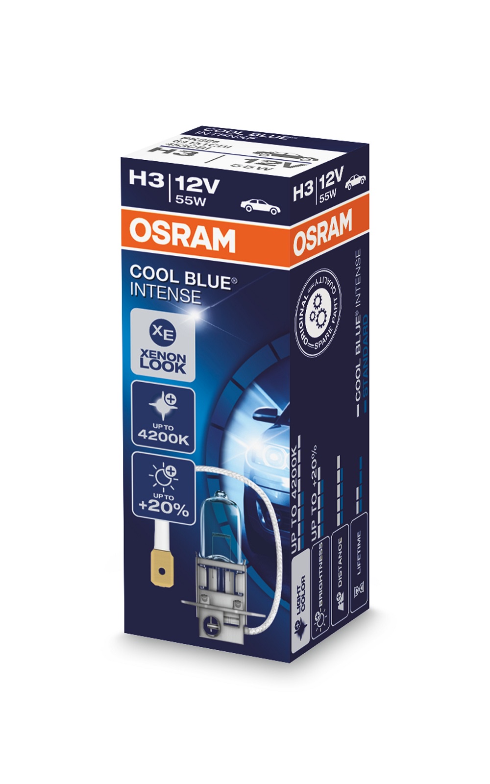 фото Лампа автомобильная OSRAM +20% яркости