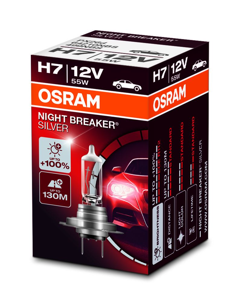 фото Лампа автомобильная OSRAM +100% яркости