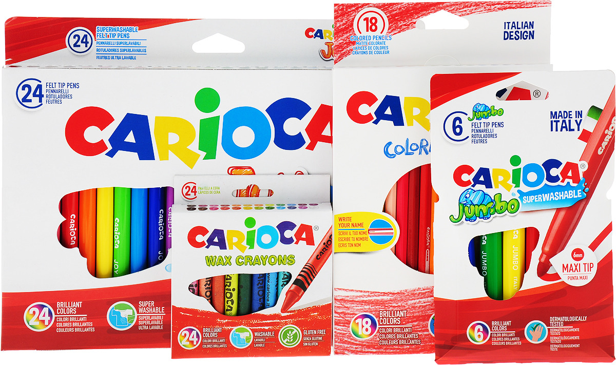 фото Набор для рисования Carioca Back to School, 43261, 97 предметов