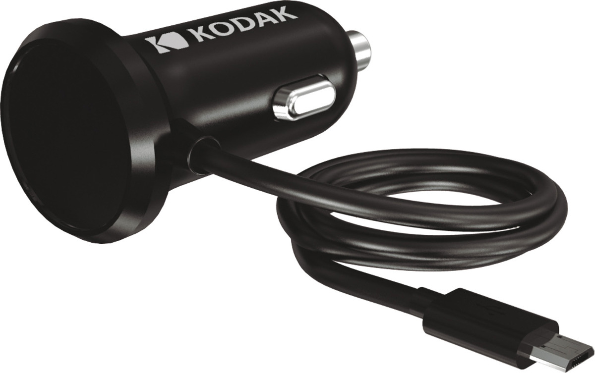 фото Автомобильное зарядное устройство Kodak, UC104, черный