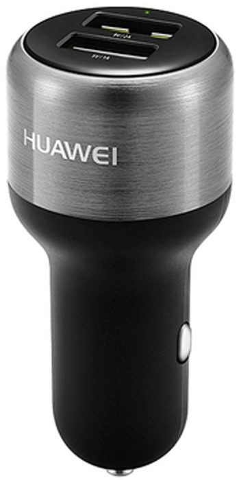 фото Автомобильное зарядное устройство Huawei AP31 + дата-кабель USB Type-C, черный