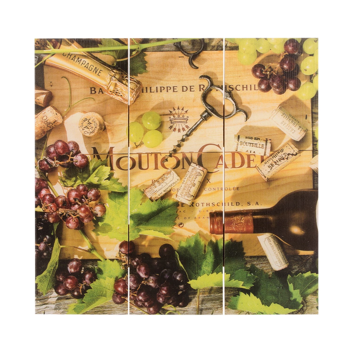 фото Картина Gift'n'Home WP Wines & Grape, Дерево