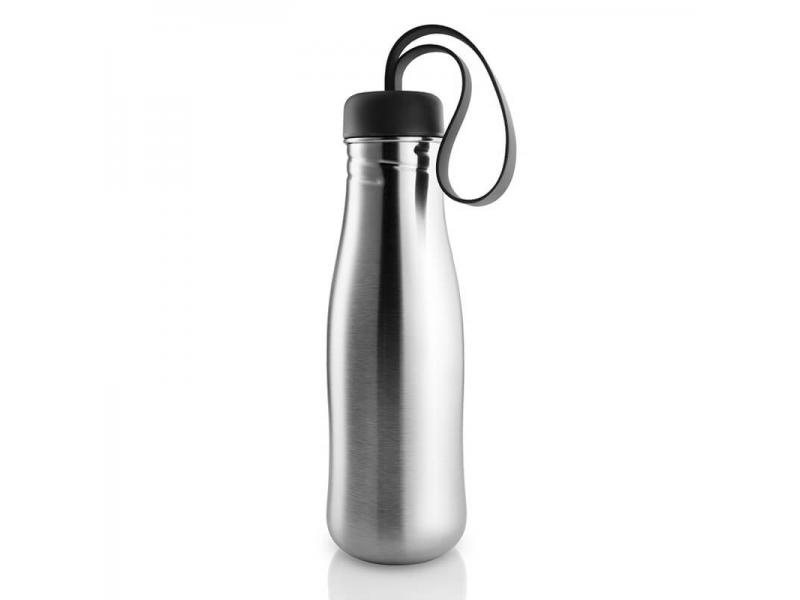 фото Бутылка для воды Active Drinking Bottle Steel Black, черный