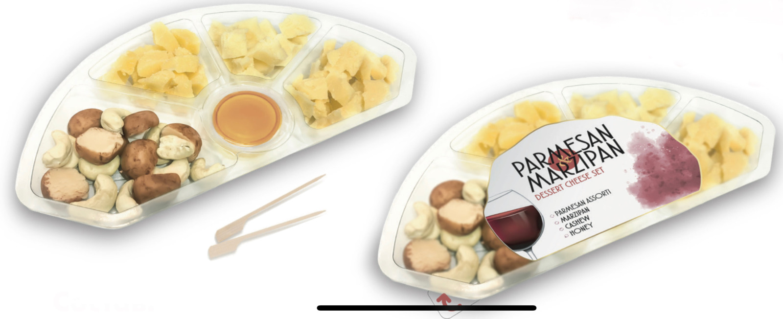 фото Сырная тарелка Say Cheese Parmesan& Marzipan, 140 г