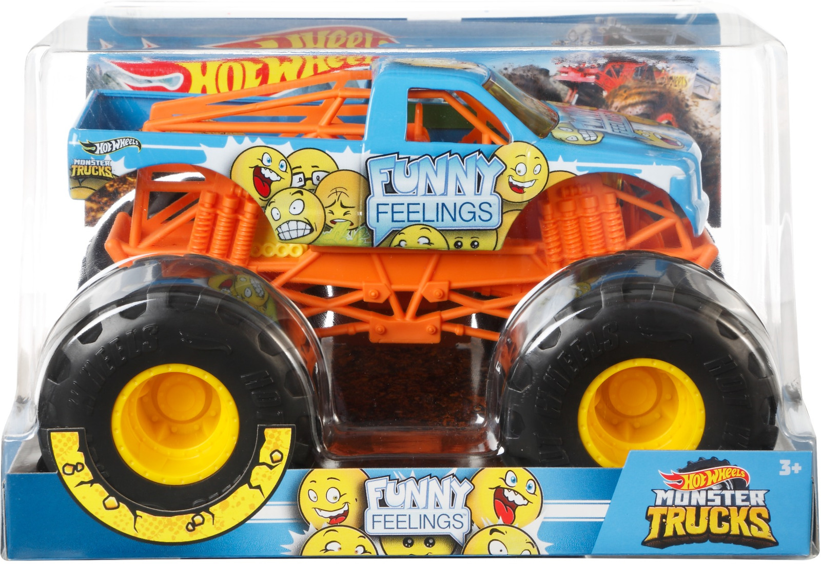 фото Машинка Hot Wheels Monster Trucks Funny Feelings, FYJ83_GBV40