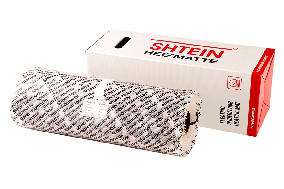 Нагревательный мат Shtein sht-375-2,5 м + терморегулятор механический