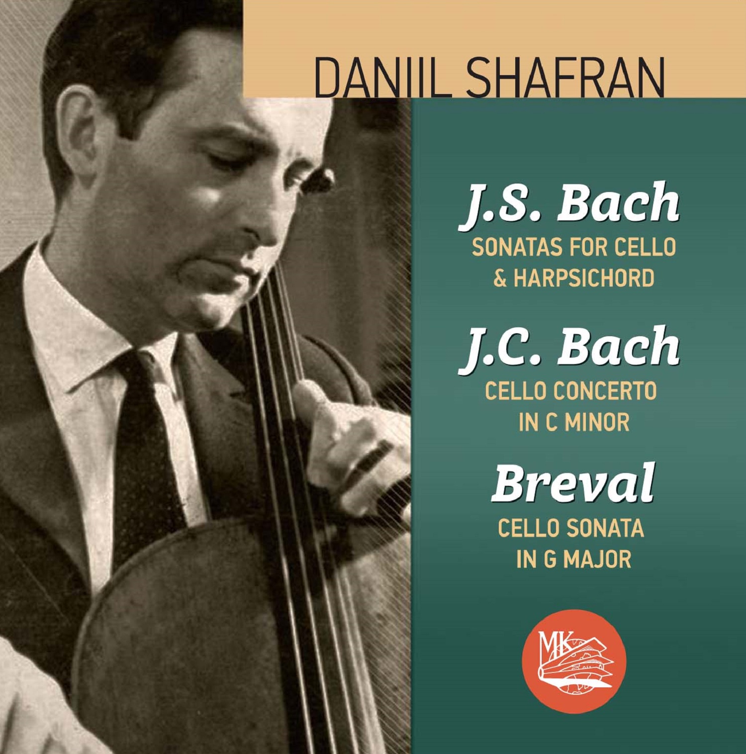 Даниил Шафран И.С. Бах И.К. Бах Бреваль Daniil Shafran J.S. Bach J.C. Bach Breval