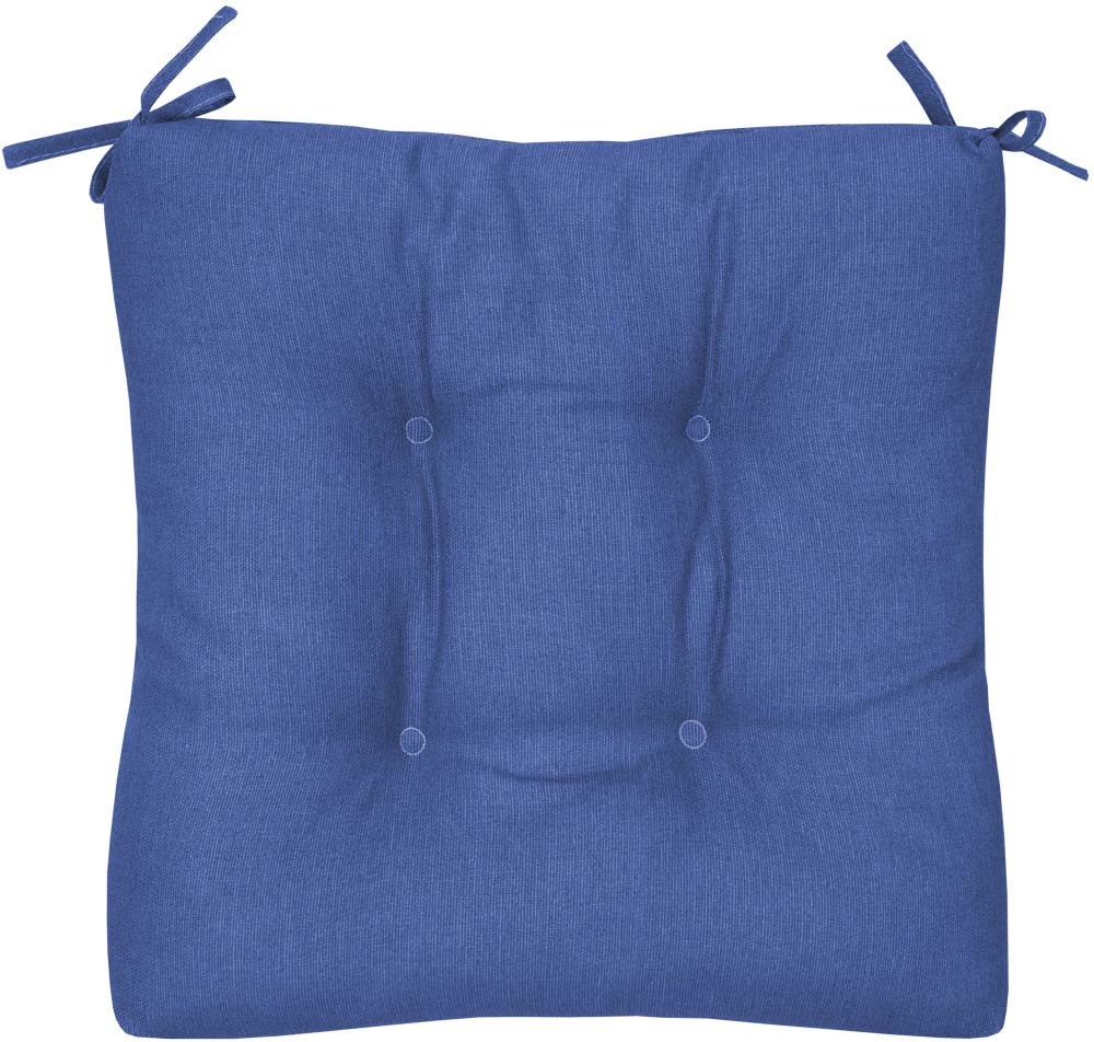 Подушка на стул Guten Morgen Морской бриз, Пр-МорБрГК -40-40, голубой, 40 х 40 см