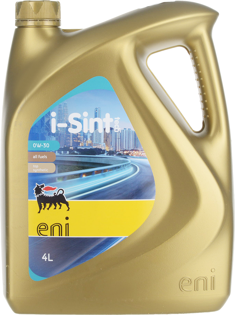 фото Моторное масло Eni i-Sint Tech, синтетическое, 0W30, ACEA A5/B5, 4 л