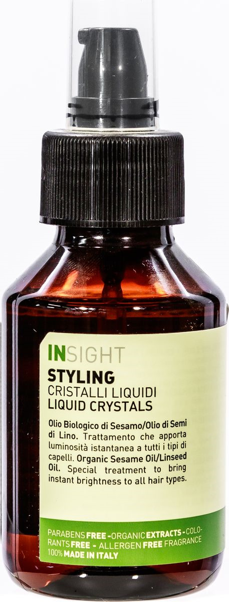 Жидкие кристаллы для термозащиты волос Insight Styling Liquid Crystals, 100 мл