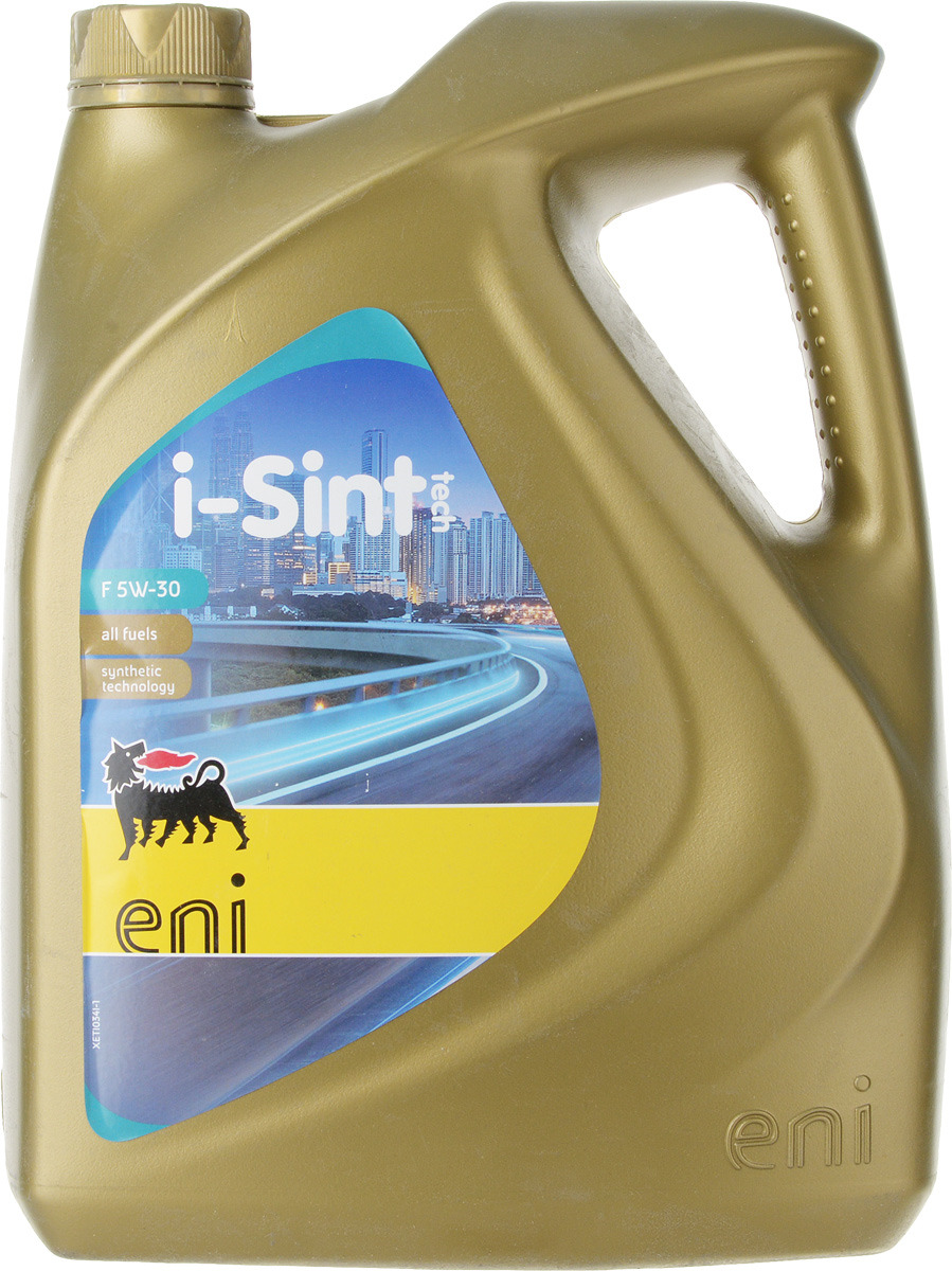 фото Моторное масло Eni i-Sint Tech F, синтетическое, 5W30, ACEA A5/B5, 5 л