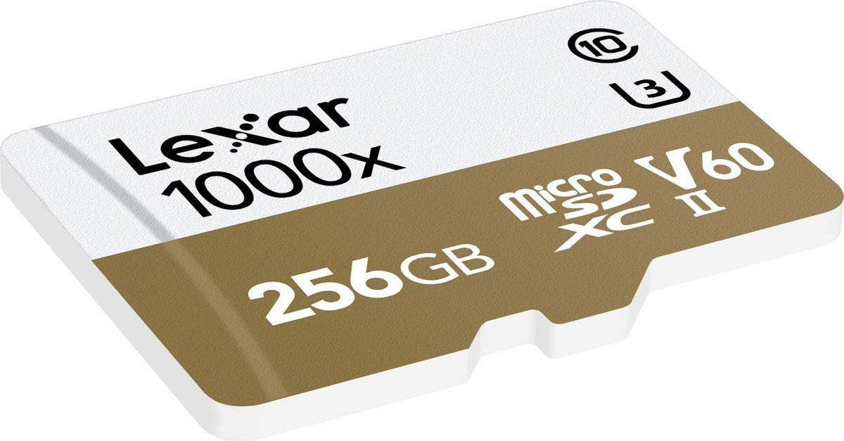 фото Карта памяти Lexar microSDXC 256GB Class10 1000x UHS-II с адаптером, белый