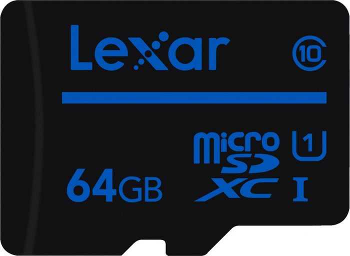 фото Карта памяти Lexar microSDXC 64GB Class10 UHS-I без адаптера